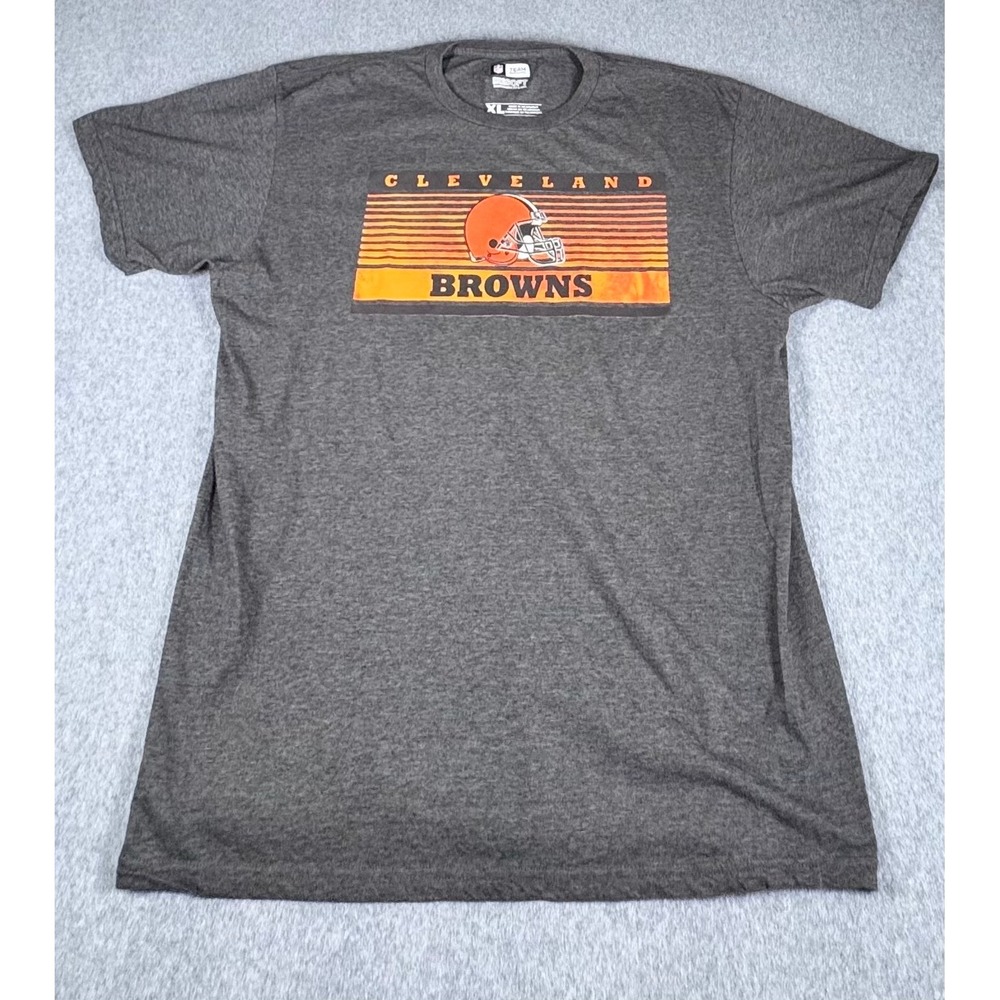Cleveland Browns T Shirt Mens‎ XL NFL Team Apparel Ring Spun SOFT